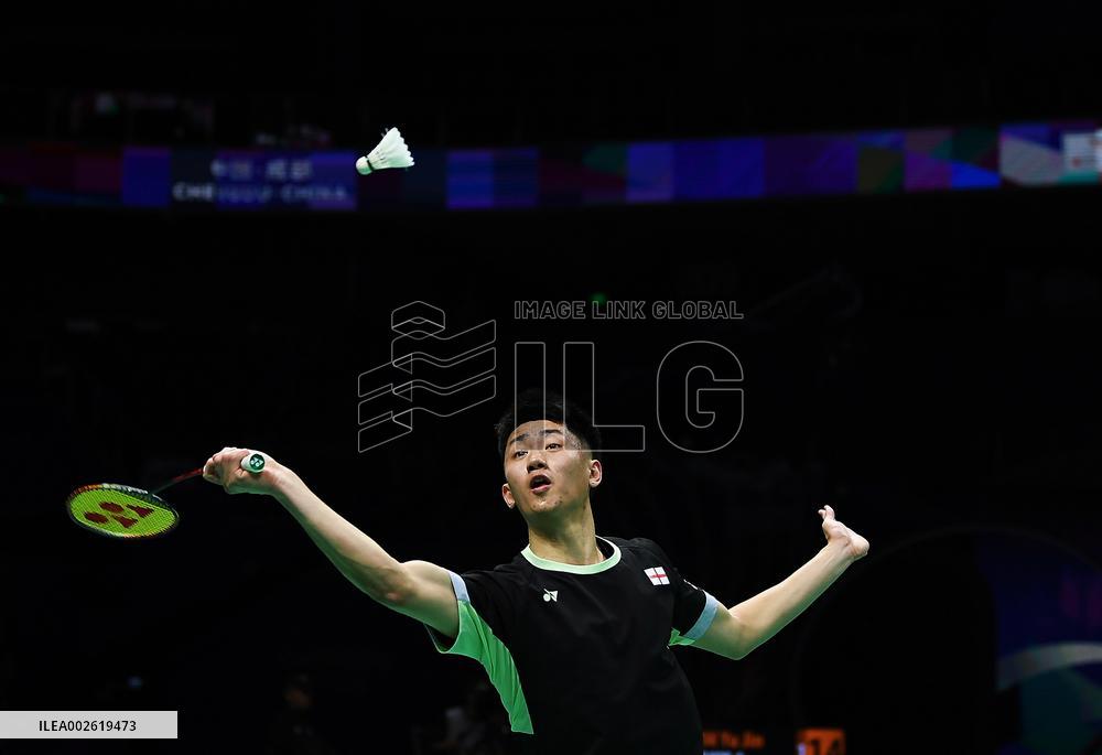 (SP)CHINA-CHENGDU-BADMINTON-THOMAS CUP(CN)