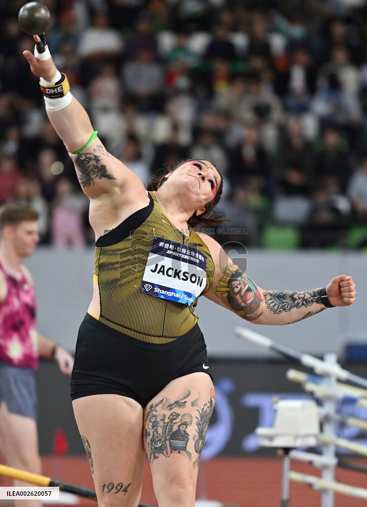 (SP)CHINA-SUZHOU-ATHLETICS-DIAMOND LEAGUE-WOMEN'S SHOT PUT(CN)