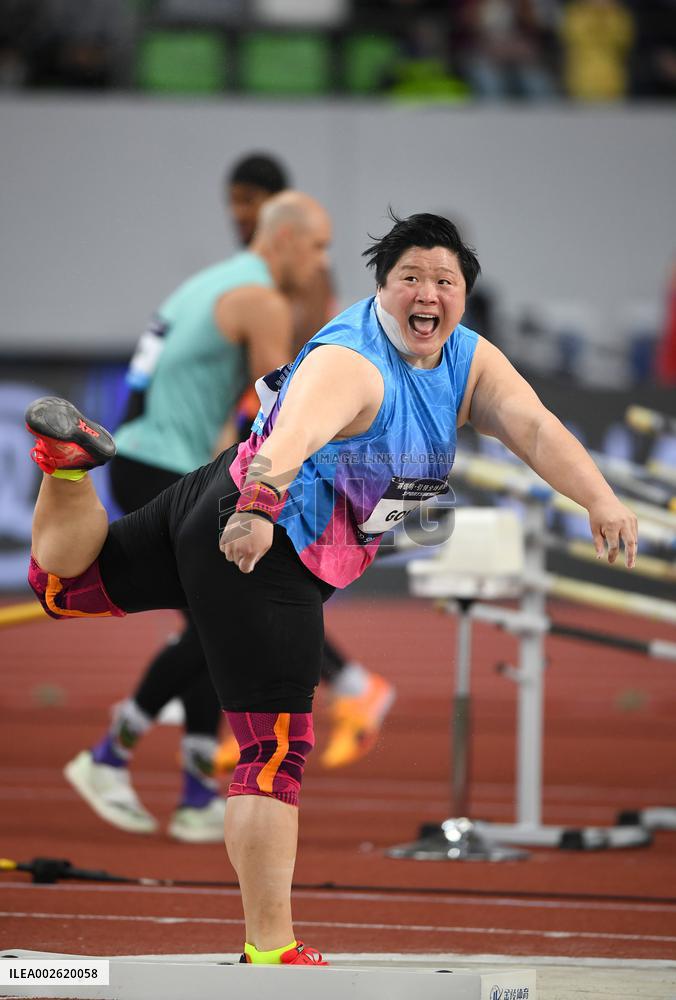 (SP)CHINA-SUZHOU-ATHLETICS-DIAMOND LEAGUE-WOMEN'S SHOT PUT(CN)