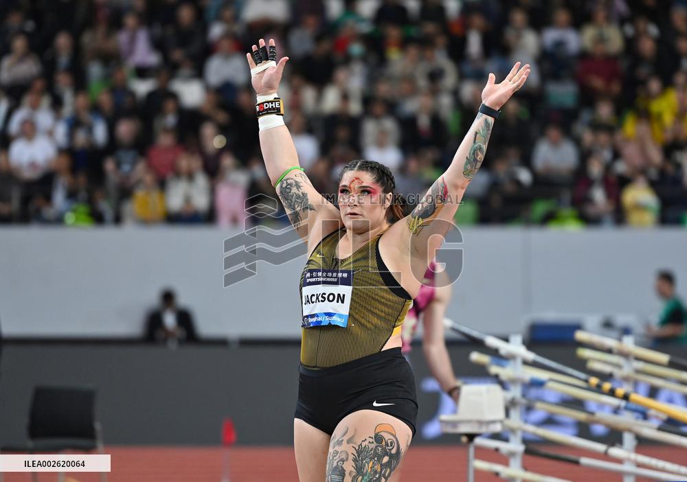 (SP)CHINA-SUZHOU-ATHLETICS-DIAMOND LEAGUE-WOMEN'S SHOT PUT(CN)