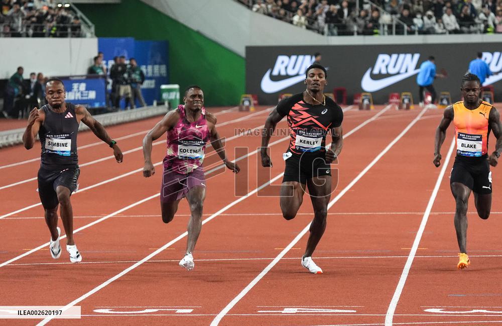 (SP)CHINA-SUZHOU-ATHLETICS-DIAMOND LEAGUE-MEN'S 100M(CN)