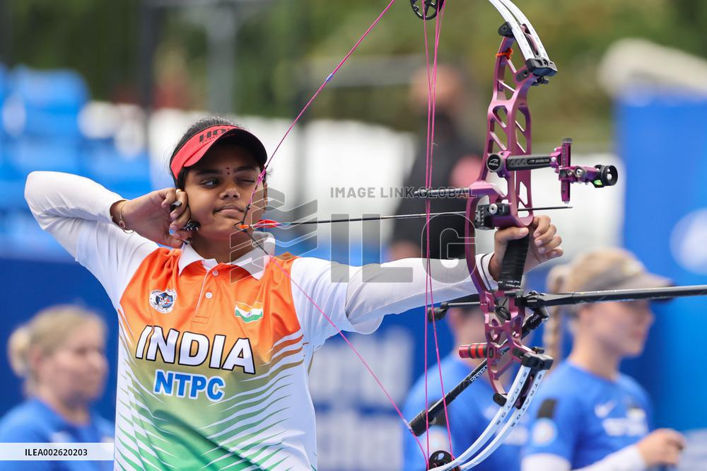 (SP)CHINA-SHANGHAI-ARCHERY WORLD CUP-STAGE 1 (CN)