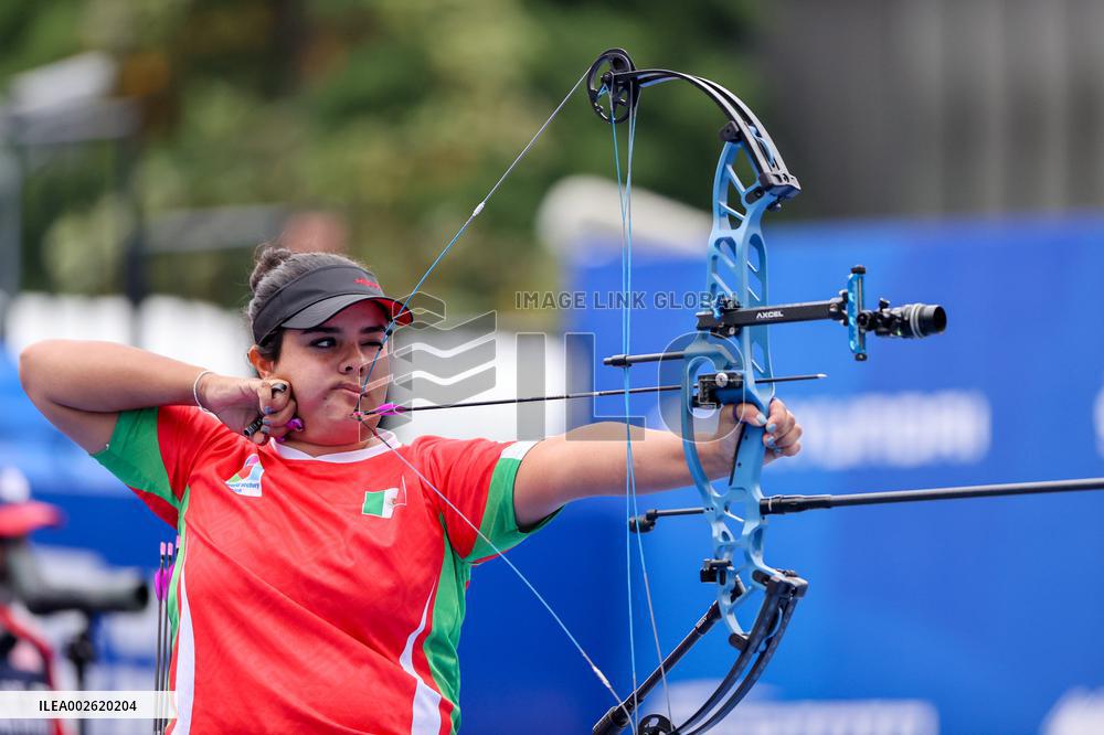 (SP)CHINA-SHANGHAI-ARCHERY WORLD CUP-STAGE 1 (CN)