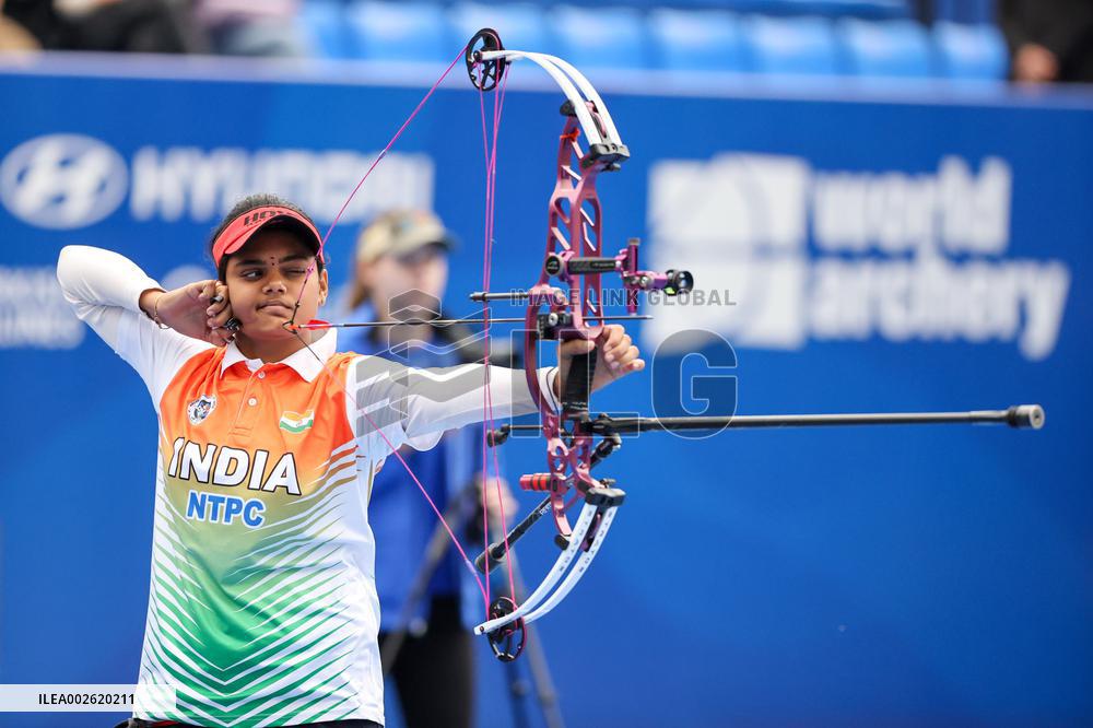 (SP)CHINA-SHANGHAI-ARCHERY WORLD CUP-STAGE 1 (CN)