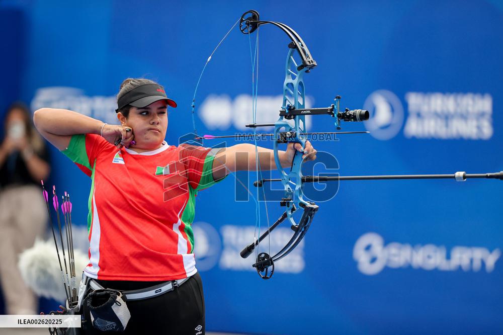 (SP)CHINA-SHANGHAI-ARCHERY WORLD CUP-STAGE 1 (CN)