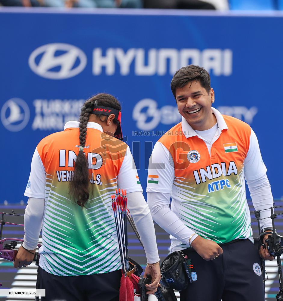 (SP)CHINA-SHANGHAI-ARCHERY WORLD CUP-STAGE 1 (CN)