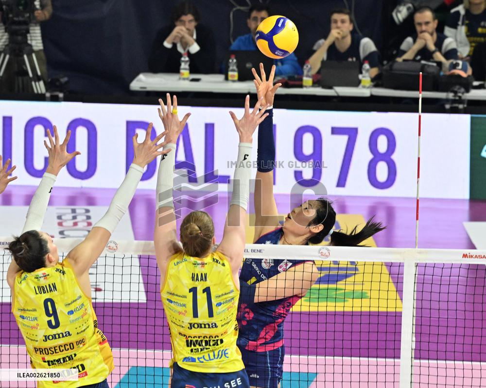 (SP)ITALY-FLORENCE-VOLLEYBALL-SERIE A1 WOMEN-SCANDICCI VS CONEGLIANO