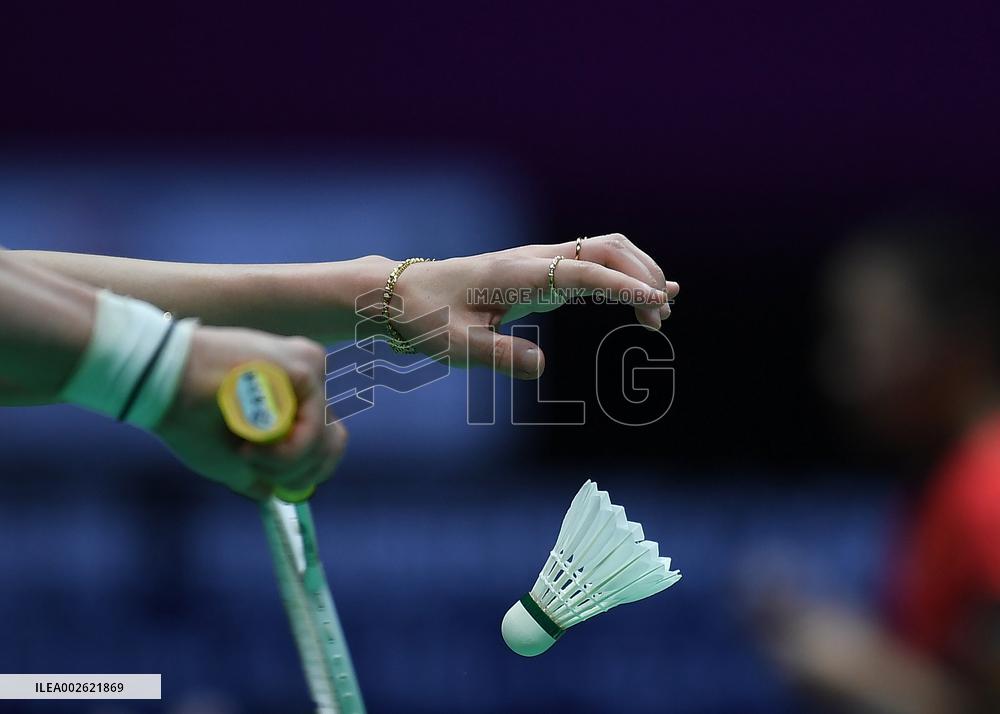 (SP)CHINA-CHENGDU-BADMINTON-UBER CUP-TPE VS MAS(CN)