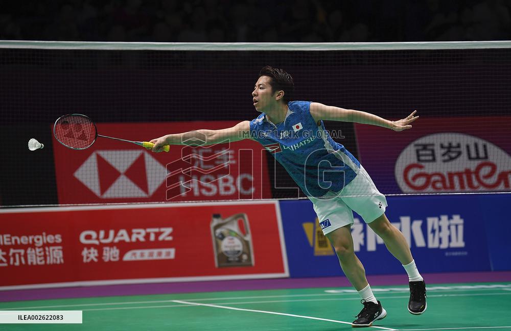 (SP)CHINA-CHENGDU-BADMINTON-THOMAS CUP-JPN VS CZE(CN)
