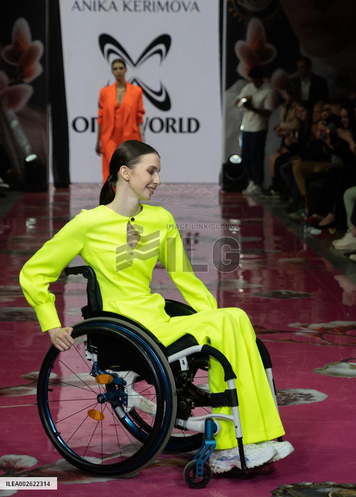 RUSSIA-MOSCOW-VOLGA FASHION WEEK-MODELS WITH DISABILITIES