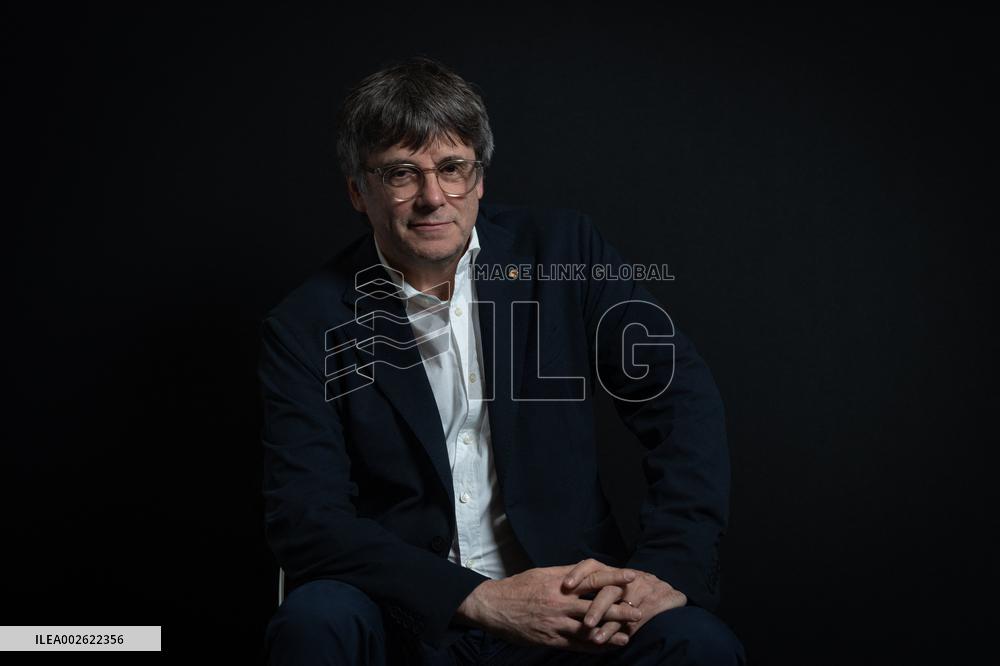 Carles Puigdemont Portrait - Argeles