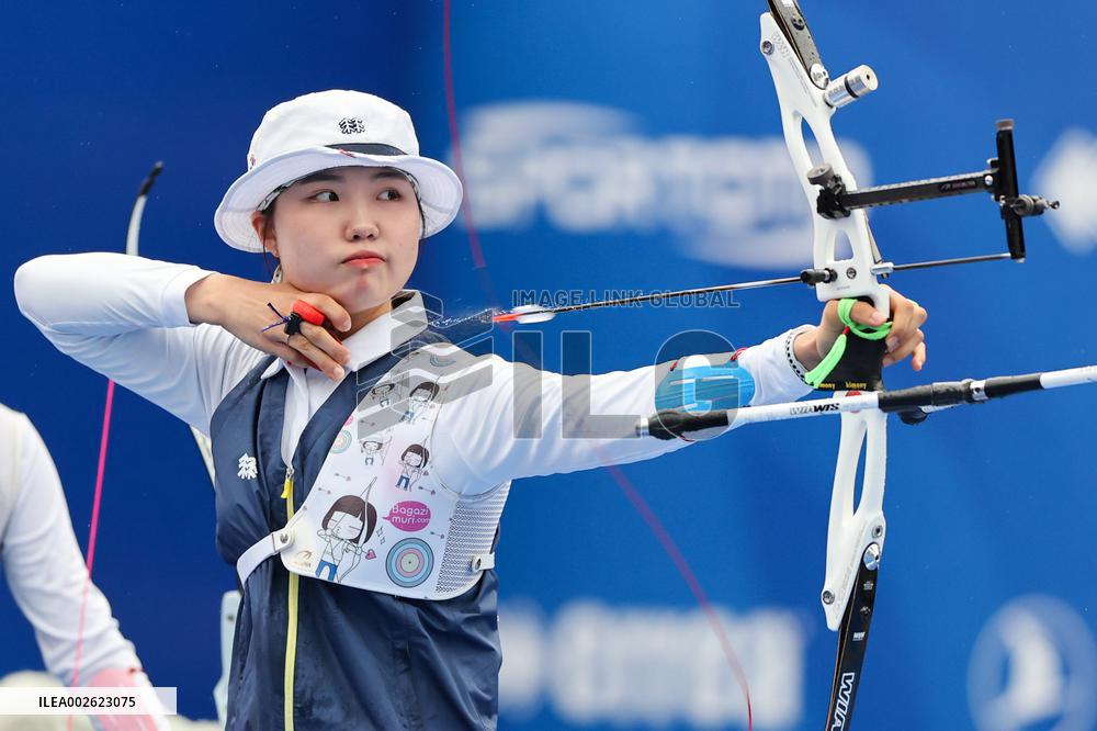 (SP)CHINA-SHANGHAI-ARCHERY WORLD CUP-STAGE 1 (CN)