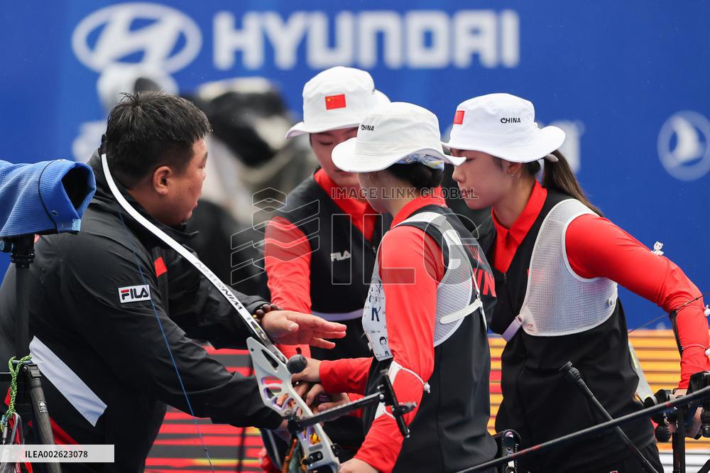 (SP)CHINA-SHANGHAI-ARCHERY WORLD CUP-STAGE 1 (CN)