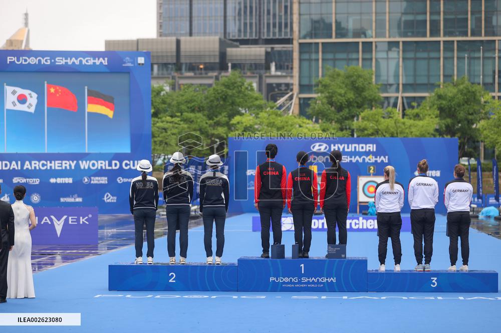 (SP)CHINA-SHANGHAI-ARCHERY WORLD CUP-STAGE 1 (CN)