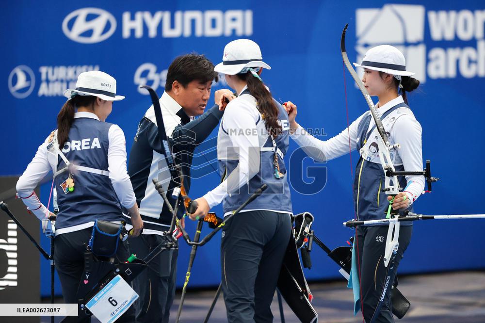 (SP)CHINA-SHANGHAI-ARCHERY WORLD CUP-STAGE 1 (CN)