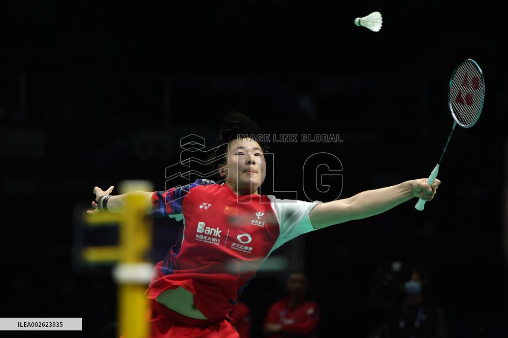 (SP)CHINA-CHENGDU-BADMINTON-UBER CUP-CHN VS CAN(CN)