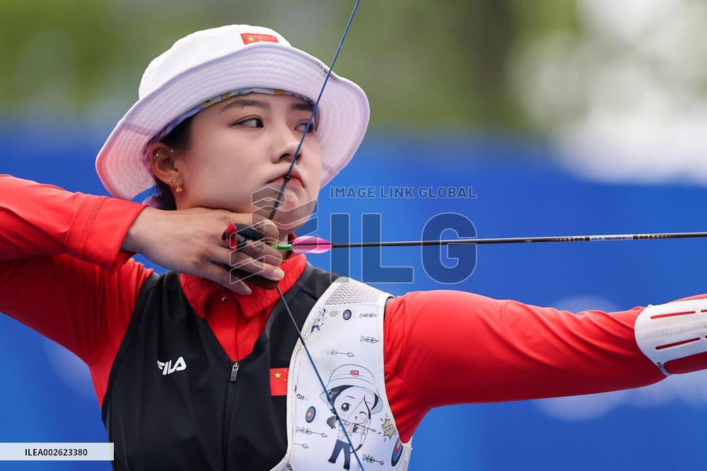 (SP)CHINA-SHANGHAI-ARCHERY WORLD CUP-STAGE 1 (CN)