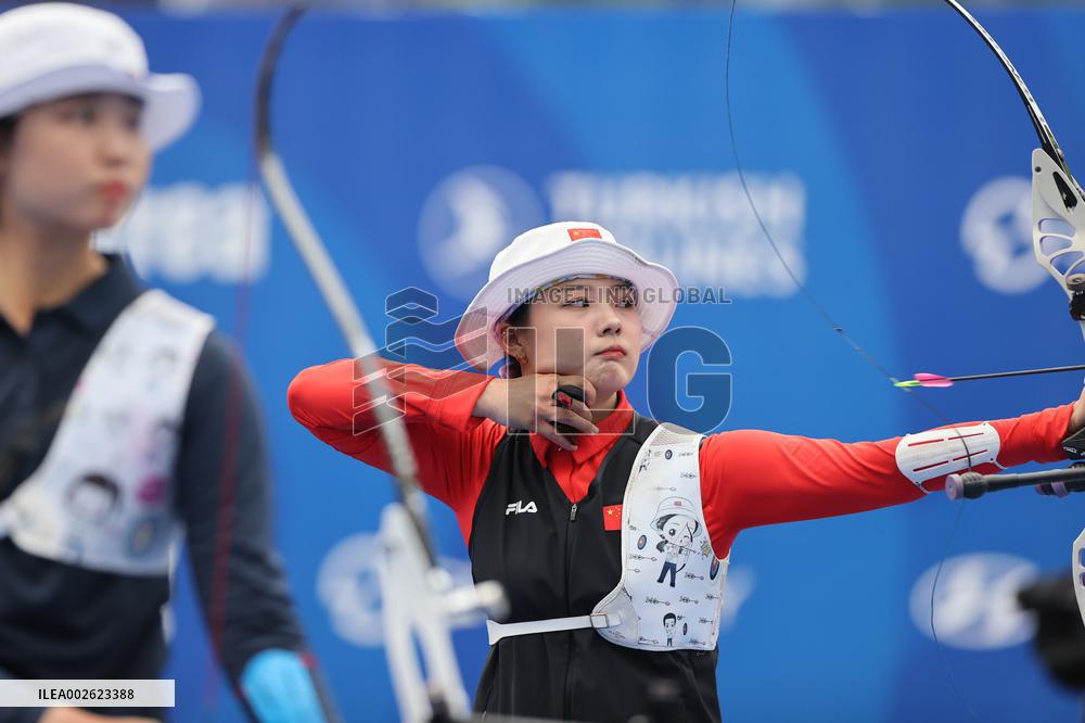 (SP)CHINA-SHANGHAI-ARCHERY WORLD CUP-STAGE 1 (CN)