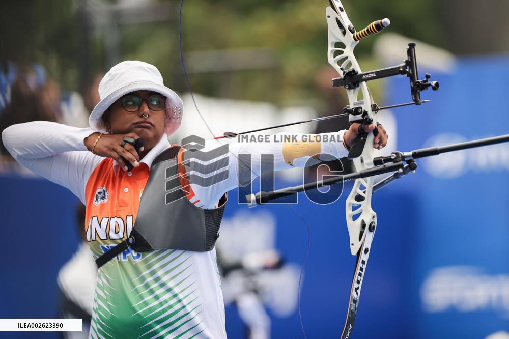 (SP)CHINA-SHANGHAI-ARCHERY WORLD CUP-STAGE 1 (CN)