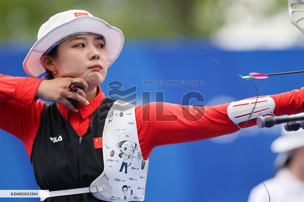 (SP)CHINA-SHANGHAI-ARCHERY WORLD CUP-STAGE 1 (CN)