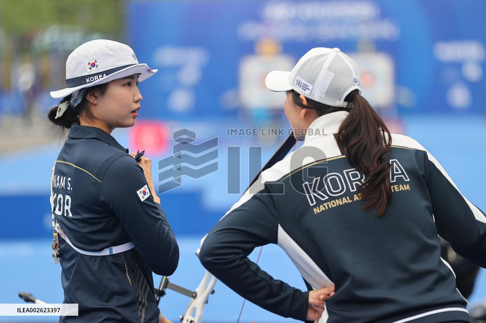 (SP)CHINA-SHANGHAI-ARCHERY WORLD CUP-STAGE 1 (CN)
