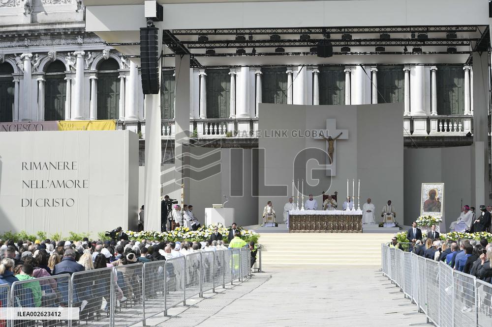 Pope Francis in Venice - Italy