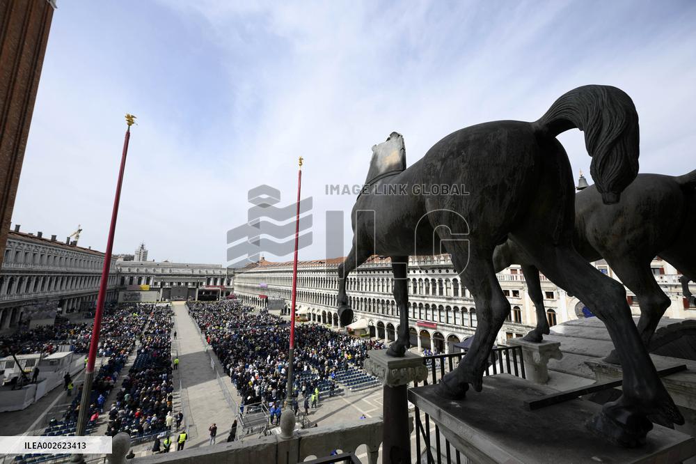 Pope Francis in Venice - Italy