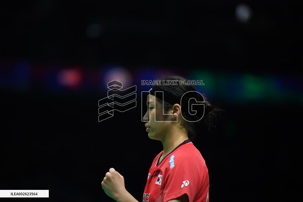 (SP)CHINA-CHENGDU-BADMINTON-UBER CUP-KOR VS USA(CN)