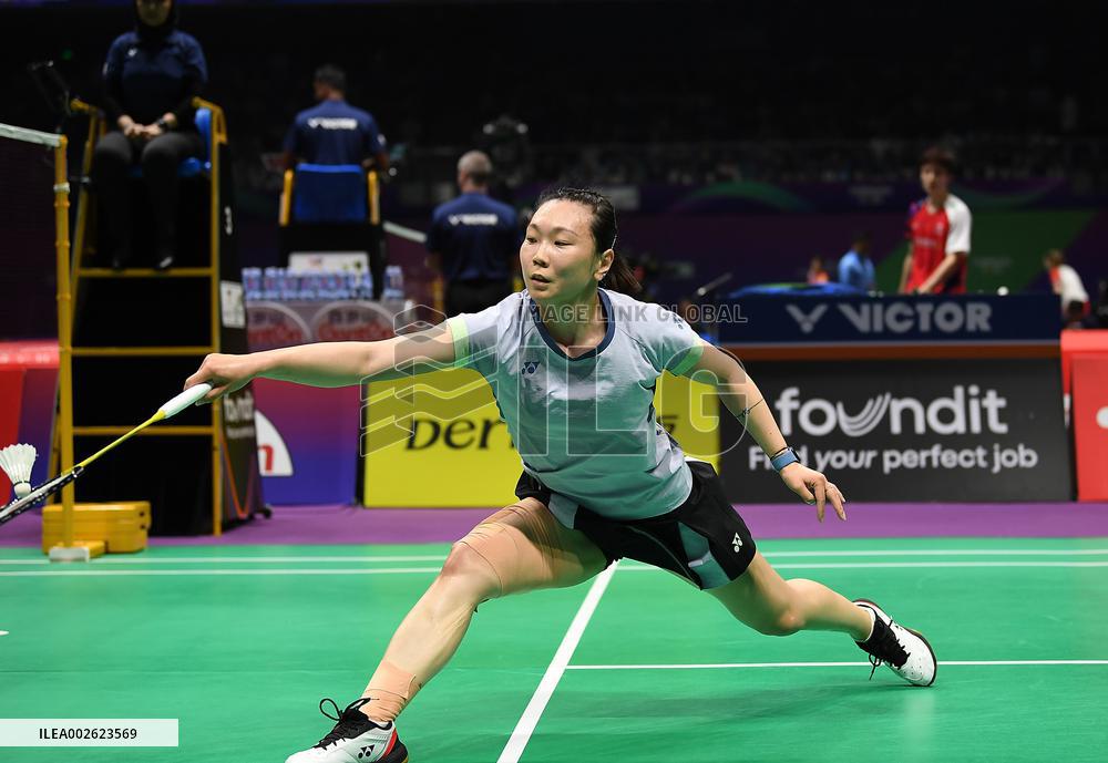(SP)CHINA-CHENGDU-BADMINTON-UBER CUP-KOR VS USA(CN)
