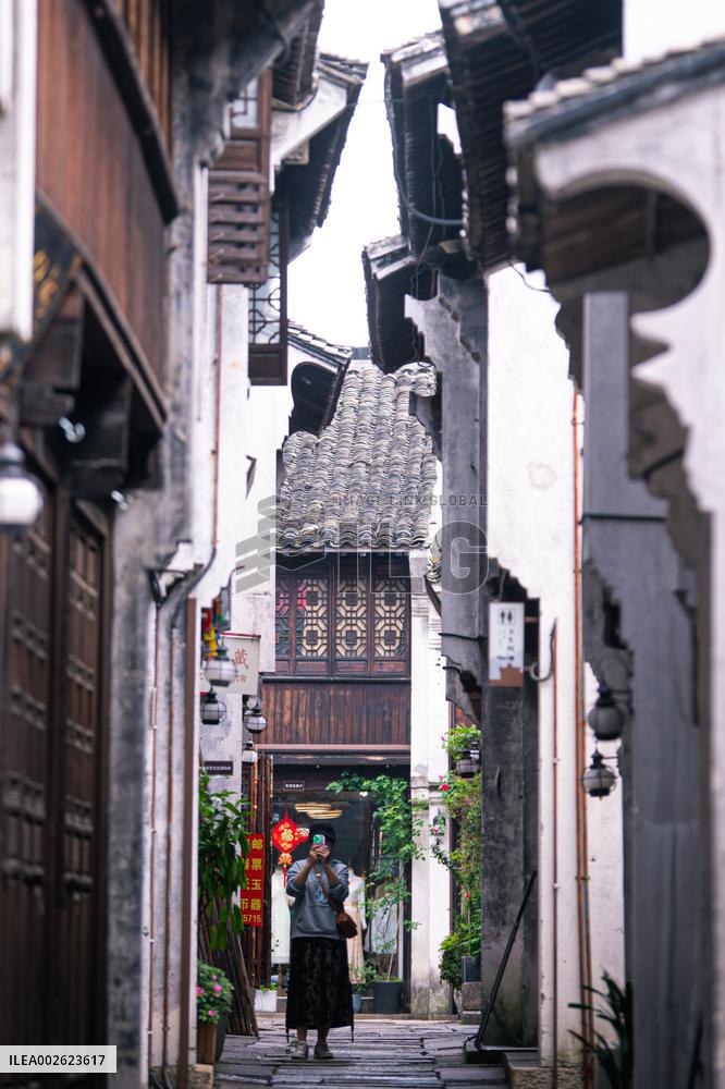 (ZhejiangPictorial) CHINA-ZHEJIANG-JIAXING-YUEHE HISTORICAL AREA (CN)