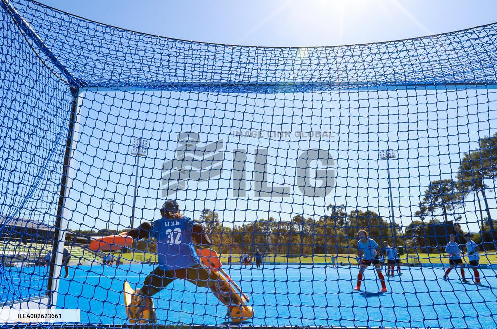 (SP)AUSTRALIA-PERTH-WOMEN'S HOCKEY-CHINA