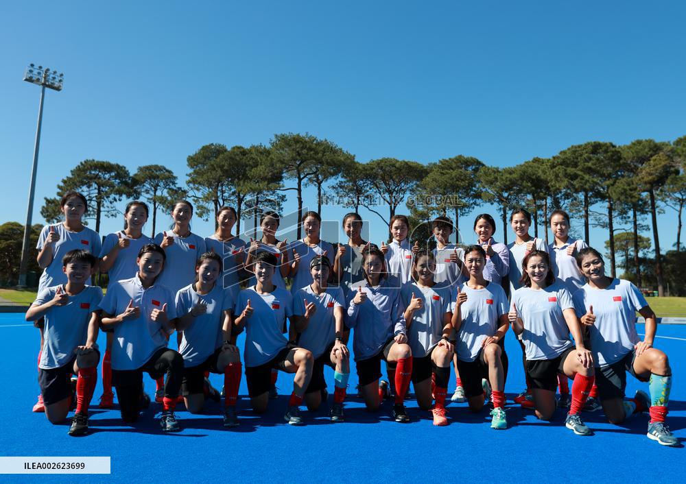 (SP)AUSTRALIA-PERTH-WOMEN'S HOCKEY-CHINA