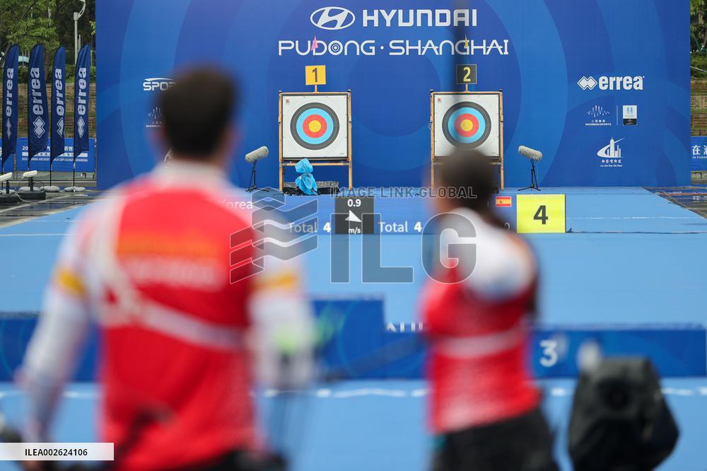 (SP)CHINA-SHANGHAI-ARCHERY WORLD CUP-STAGE 1 (CN)