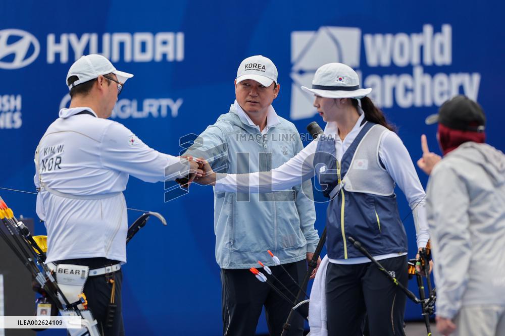 (SP)CHINA-SHANGHAI-ARCHERY WORLD CUP-STAGE 1 (CN)