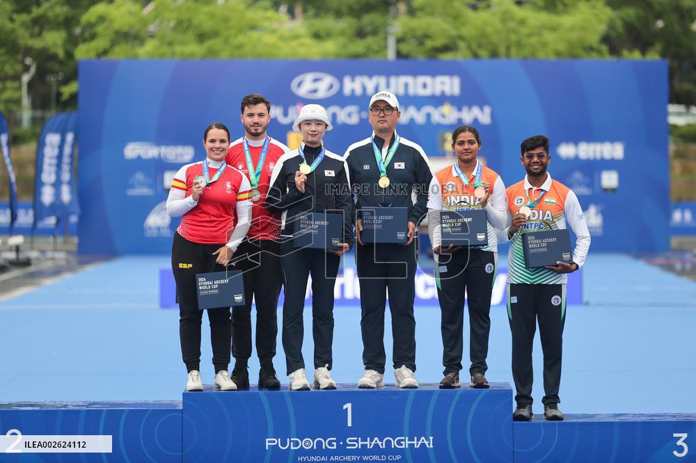 (SP)CHINA-SHANGHAI-ARCHERY WORLD CUP-STAGE 1 (CN)