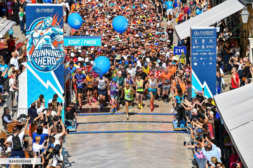 (SP)CROATIA-DUBROVNIK-HALF MARATHON