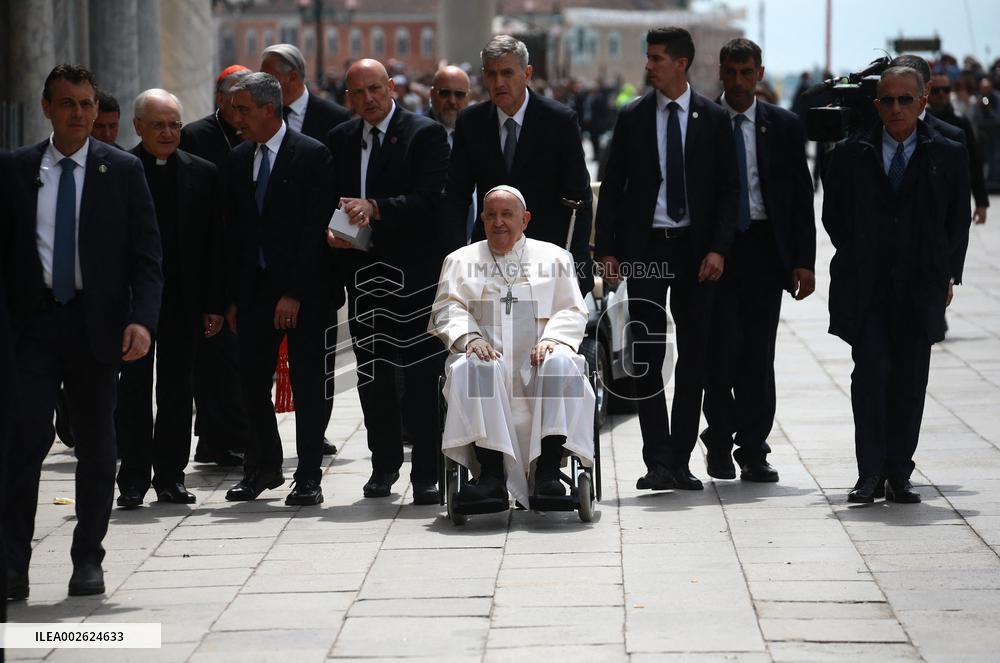 Pope Francis In Venice - Italy