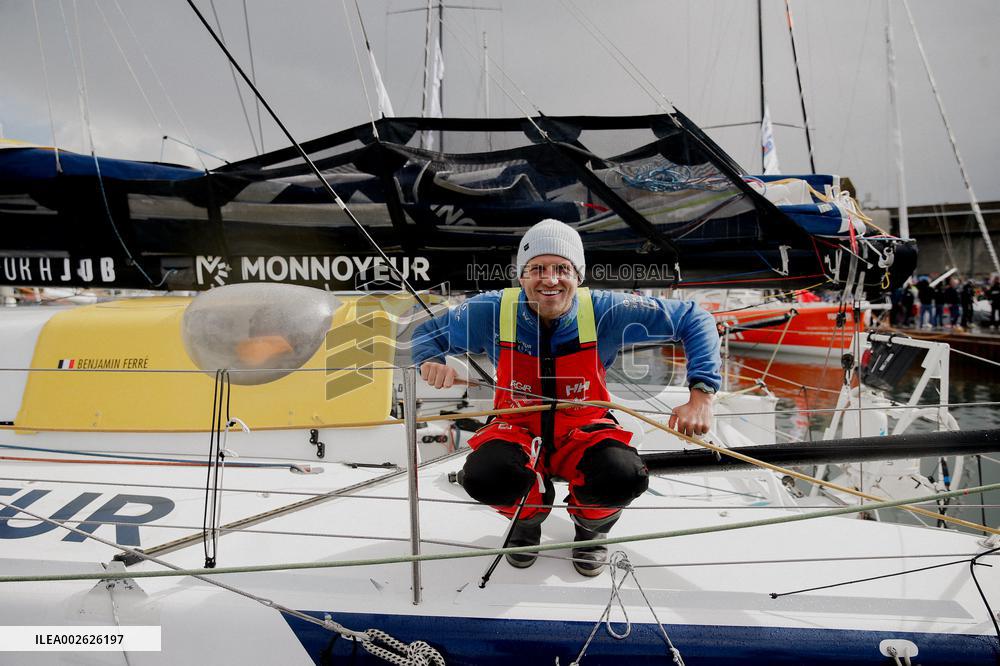 The Transat CIC's Start From Lorient Towards New York