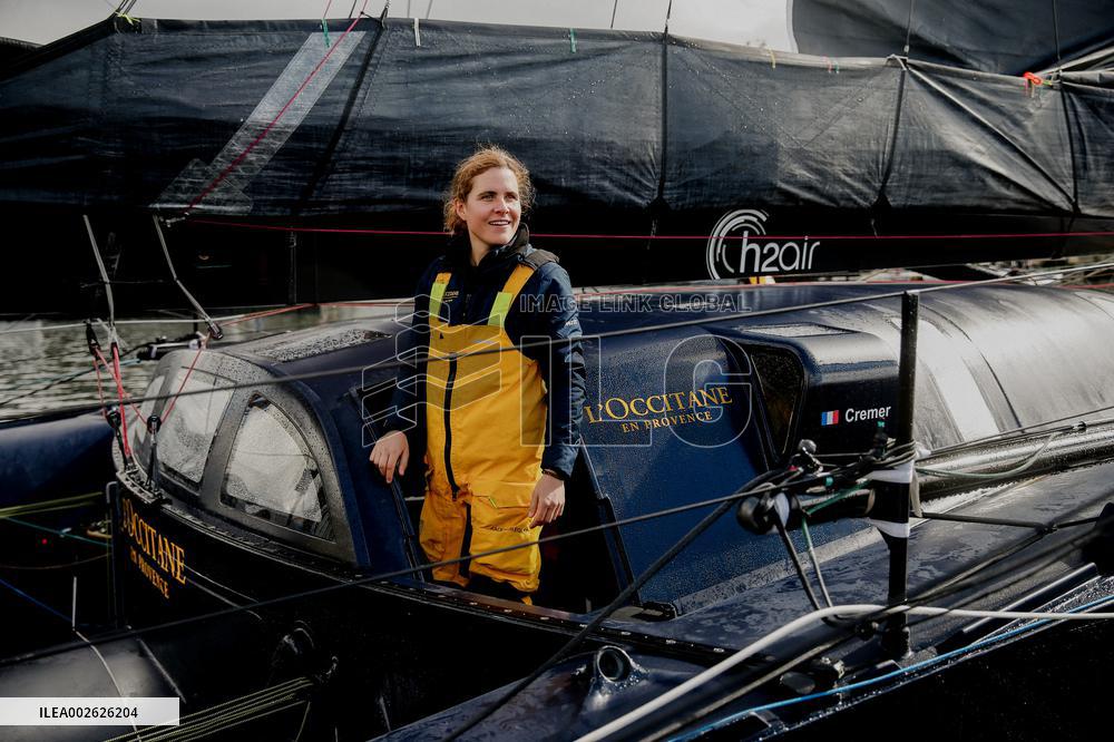 The Transat CIC's Start From Lorient Towards New York