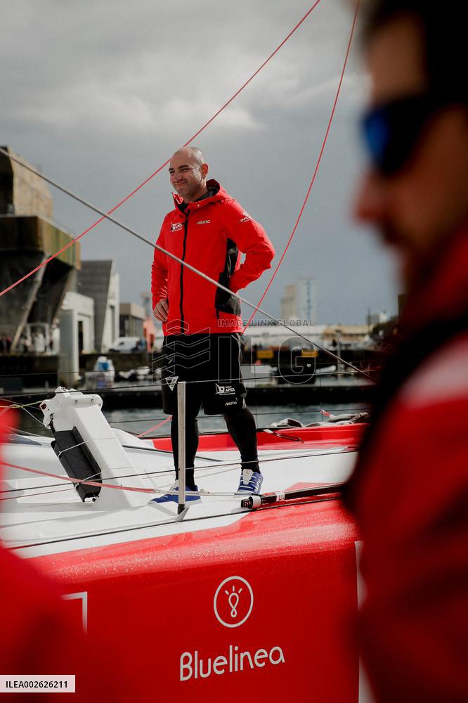 The Transat CIC's Start From Lorient Towards New York