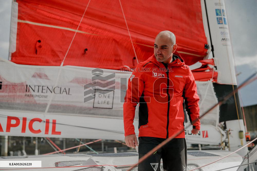The Transat CIC's Start From Lorient Towards New York