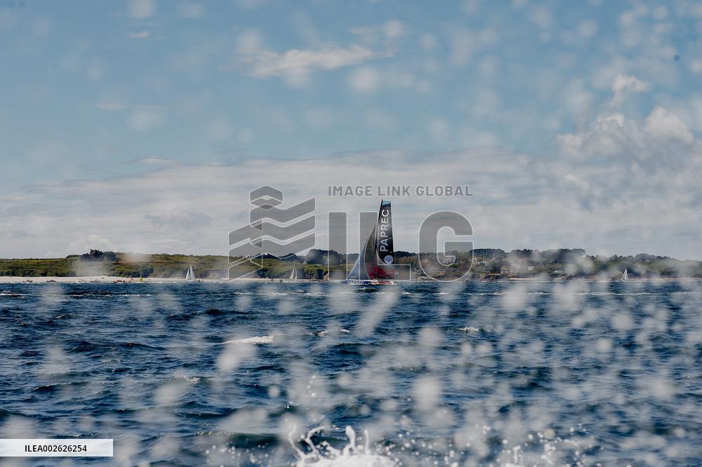 The Transat CIC's Start From Lorient Towards New York