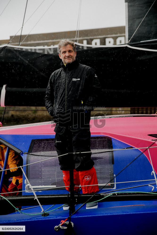 The Transat CIC's Start From Lorient Towards New York