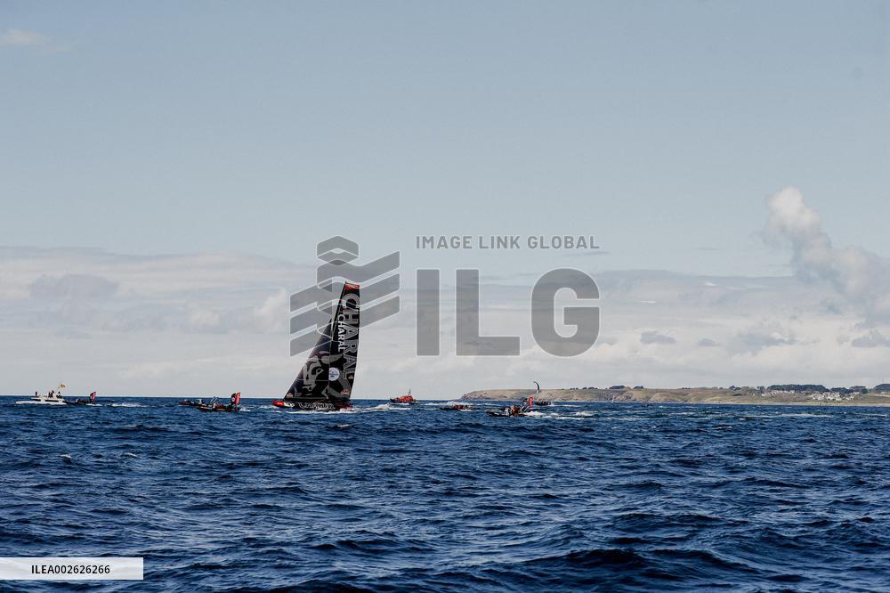 The Transat CIC's Start From Lorient Towards New York
