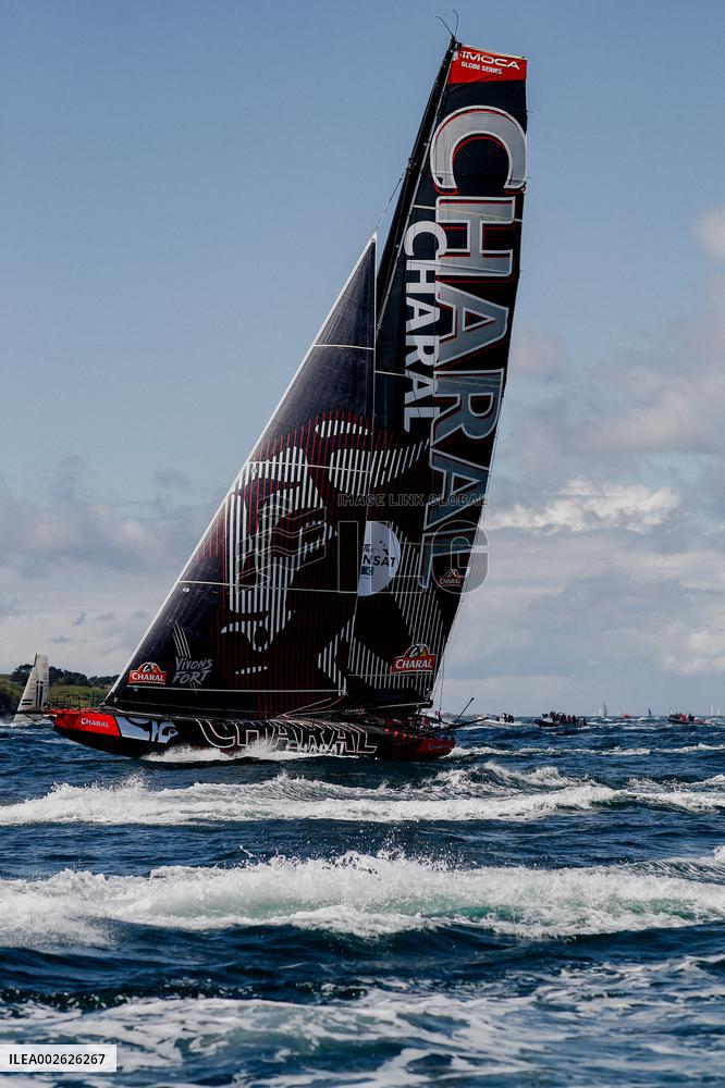 The Transat CIC's Start From Lorient Towards New York