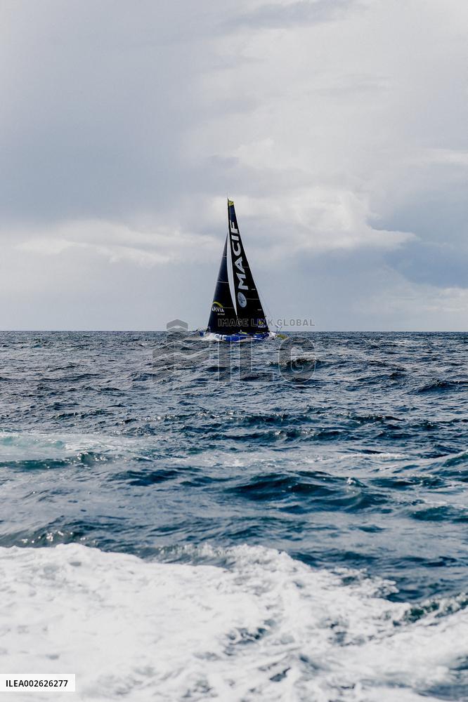 The Transat CIC's Start From Lorient Towards New York
