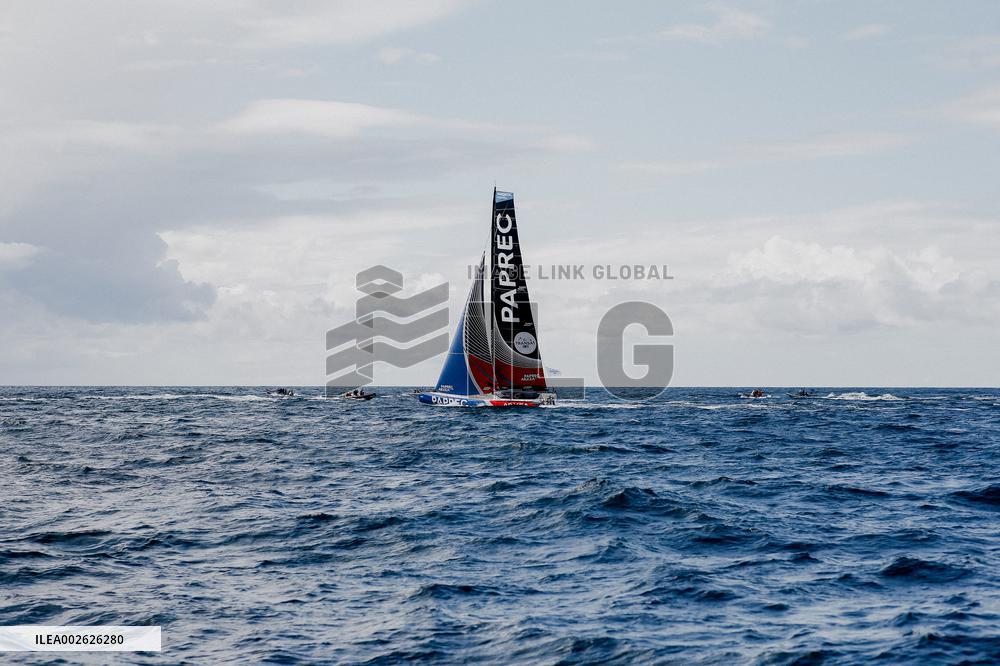 The Transat CIC's Start From Lorient Towards New York
