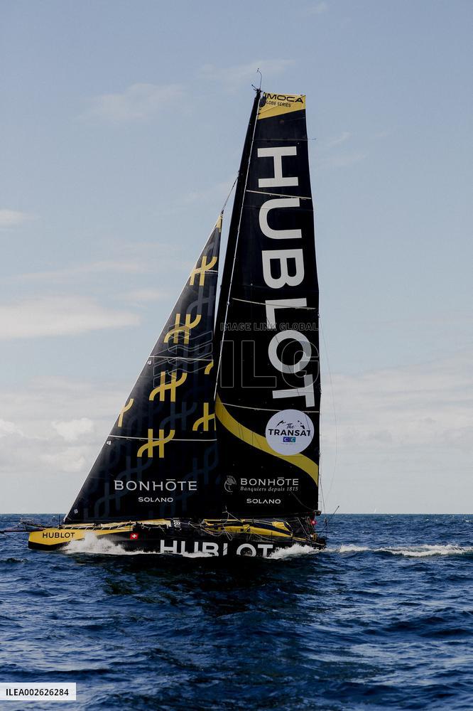 The Transat CIC's Start From Lorient Towards New York