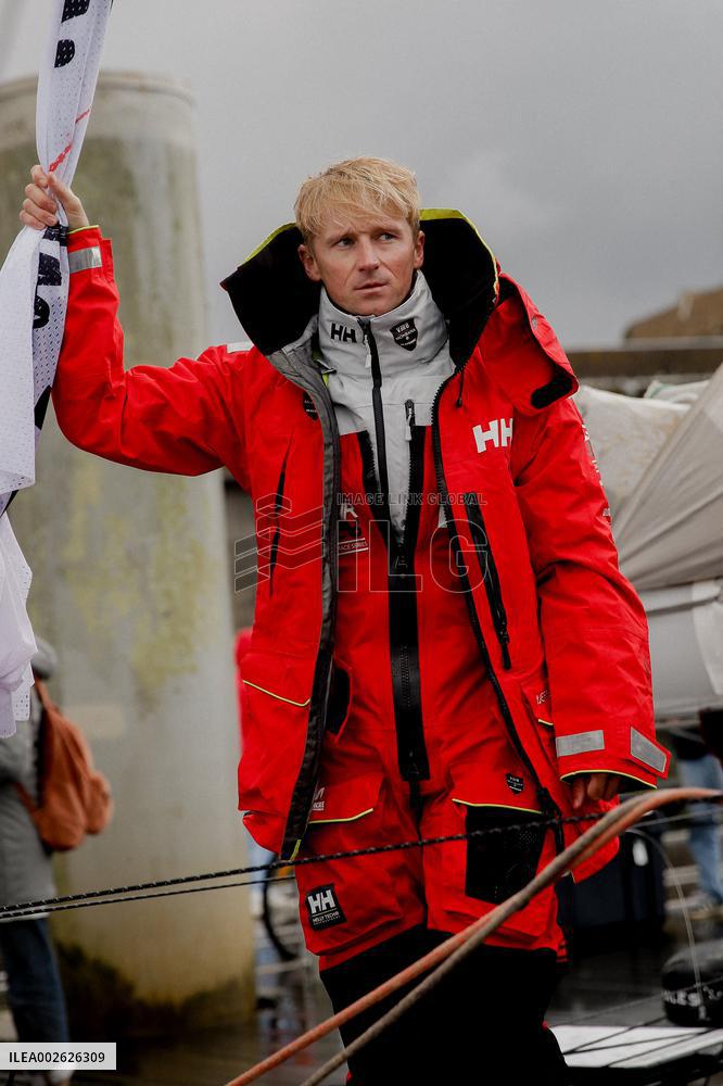 The Transat CIC's Start From Lorient Towards New York