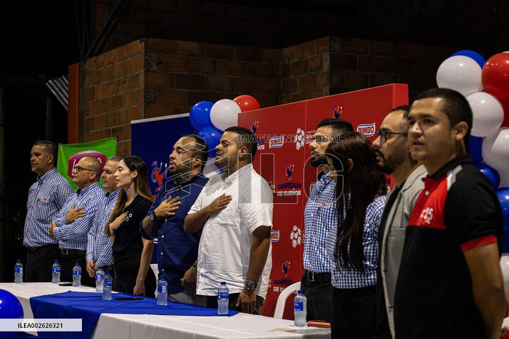 Bimbo Presents 'Campeonas de Suenos' - Dream Champions Program in Medellin